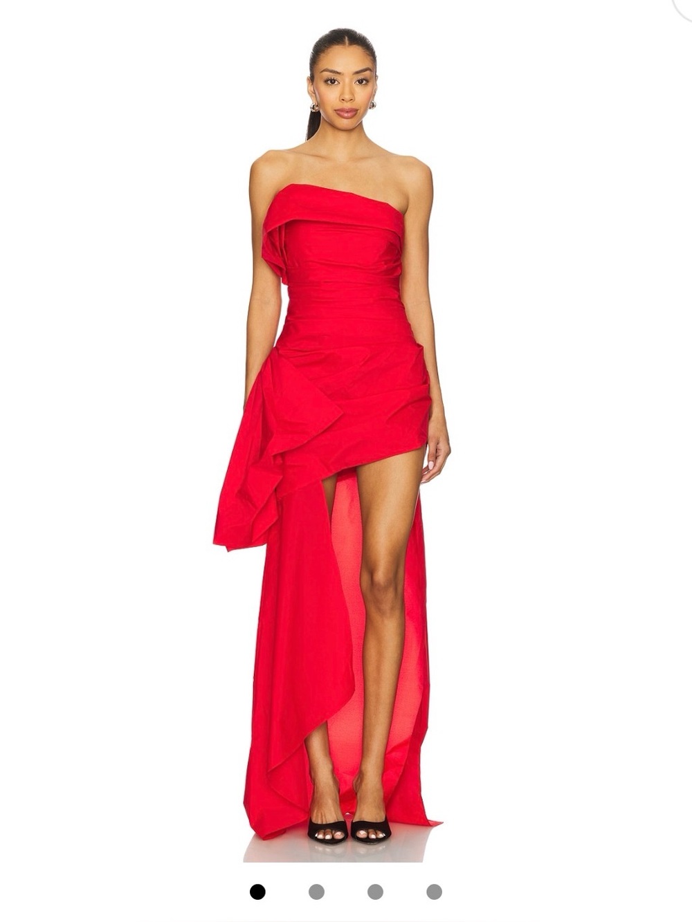 The Jadis Maxi Dress in Red